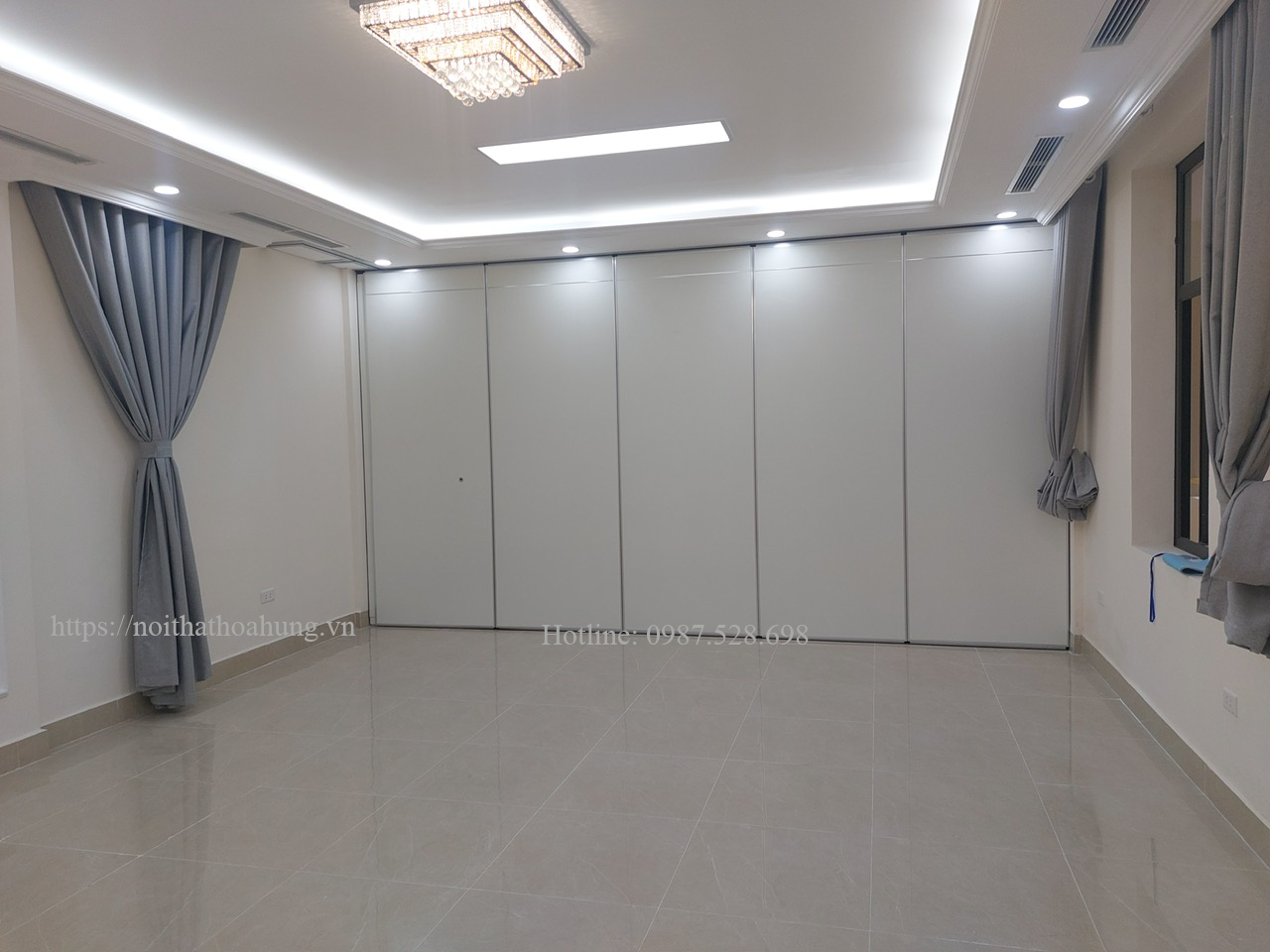 Thi Công Vách Ngăn Di Động Tại KCN Bắc Ninh