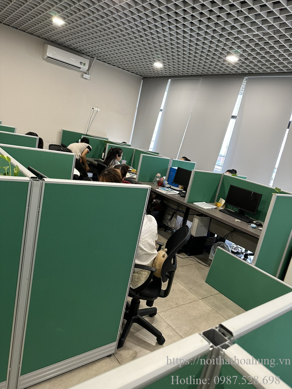 Vách Ngăn Nỉ Văn Phòng