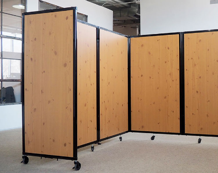 Vách Ngăn Di Động MDF